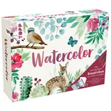 Frechverlag Watercolor Kreativbox mit Anleitungsbuch und Material