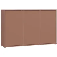 Carryhome Sideboard, Terracotta, Kunststoff, 4 Fächer, 154.2x99.1x34.9 cm, Wohnzimmer, Kommoden & Sideboards, Sideboards