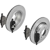 F.Becker_Line BREMSSCHEIBEN Ø278MM + BREMSBELÄGE VORNE FÜR FORD FOCUS II VOLVO C30 C-MAX C70MAZDA FORD VOLVO