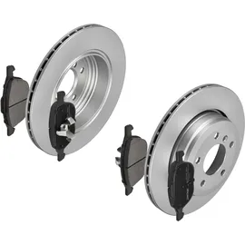 F.Becker_Line BREMSSCHEIBEN Ø278MM + BREMSBELÄGE VORNE FÜR FORD FOCUS II VOLVO C30 C-MAX C70MAZDA FORD VOLVO