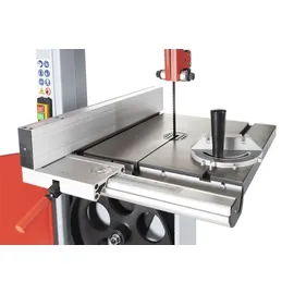 Holzmann Maschinen Holzbandsäge HBS400 400V + Parallelanschlag + Schnellverschluss + Absaugstutzen + Materialanschlag + Gehrungsanschlag