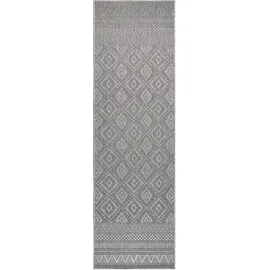 OTTO home Toronto Outdoor-Teppich 67 x 230 cm Grau