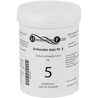 HOMOEOPATHIEFUCHS Schüssler-Salz Nummer 5 Kalium phosphoricum D6 Biochemie 1000 St Tabletten