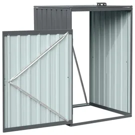 Axi Mülltonnenbox Owen 80 x 122 x 80 cm grau