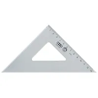 M+R Kunststoff-Zeichendreieck 747250020 rauchgrau-transparent 16 cm 4004627472529 M+R 747250020