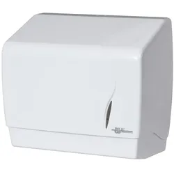 KS Handel 24 Papierspender 500 Blatt Handtuchspender Papierhandtuchspender Box Weiss