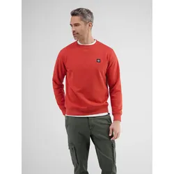 Urbaner Sweatshirtstyle, weiche Haptik - Urban Red - XL