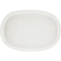 CreaTable CreaTable, Servierplatte Uno Offwhite - weiß
