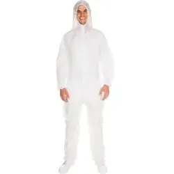 HYGOSTAR® PP Overall, fest 2764 , 1 Stück, Farbe: weiß, Größe: L