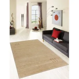 TEPGO Gabbeh-Teppich Tashi beige 90 cm x 160 cm