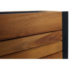 Proregal Hochbeet Pflanzkasten 75 x 81 x 30 cm Braun