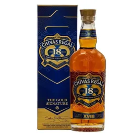 Chivas Regal 18 Years Old Gold Signature Blended Scotch 40% vol 0,7 l