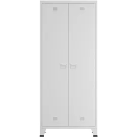 [en.casa] Hankasalmi Kleiderschrank 180 x 90 x 40 cm Weiß