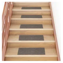 vidaXL Stufenmatte Stufenmatten Selbstklebend 30 Stk. Creme 60x25cm Rechteckig