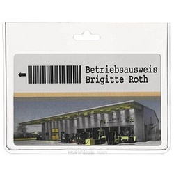 20 DURABLE Namensschilder 9,0 x 6,0 cm