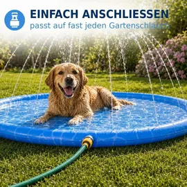 MaxxPro Hundepool Ø100 cm Blau