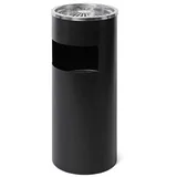 Showdown Displays Showdown Mülleimer mit Aschenbecher - Silber