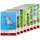 Brunnen 104198201 Schulblock A5 40 Blatt, spiralgebunden, microperforiert