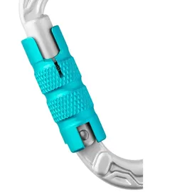 Edelrid HMS Bullet Triple HMS-Karabiner Silber