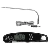 Digitales Fleischthermometer Mit Doppelter Lcd-sonde Für Den Grill, Leicht Zu Verstauen Und Ideal Für Den Heimgebrauch.