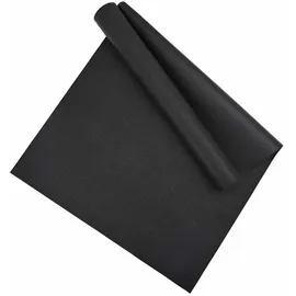 vidaXL Sport Schutzmatte Schwarz 200 x 90 x 0,6 cm Hochdichtes PVC