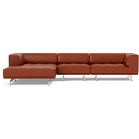 Delphi Elements - Configuration A, brushed aluminium / leder cera 905 russet bro...