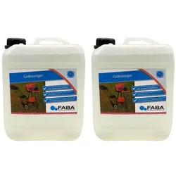 FABA Chemie Grillreiniger Barbecue Rauchharzentferner Fettlösr Fettentferner 2 x 5 Liter