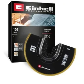 Einhell 708059 Sägeblatt halbr. BIM-TI 100mm Bimetall Tauchsägeblatt 100 mm 1 St.