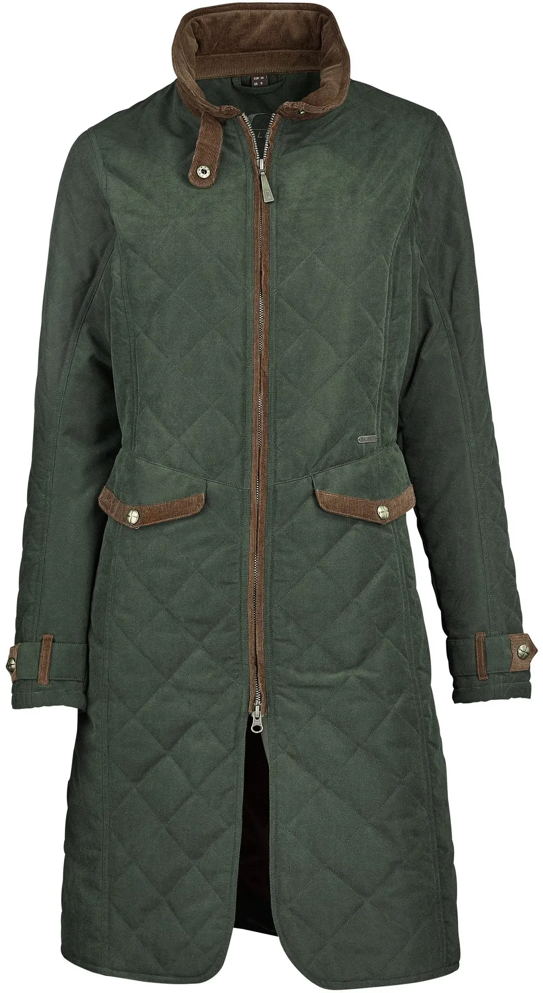 Baleno Steppmantel Audrey, dark green, M