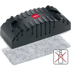 nobo Magnetischer Tafellöscher, Kunststoff / Filz, schwarz