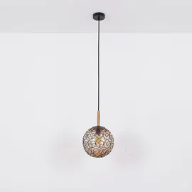 GLOBO Antik 1-flg. 25 cm rund Holz
