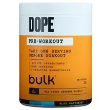 Bulk Pre-Workout Drink Blue Raspberry 510 g