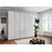 Wiemann Falttürenschrank Monaco 246 x 236 x 58 cm Weiß