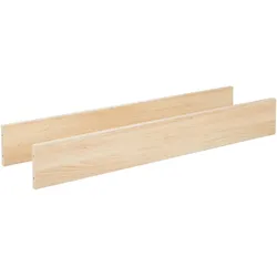Umbauseiten ARTHUR BERNDT "Umbauseiten »Roofy« für Kinderbett", nagano, oak, nachbildung, B:139cm H:19cm T:2cm, Holzwerkstoff, Umbauseiten
