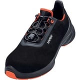 Uvex 1 G2 Halbschuh, Sicherheitsschuhe S2 SRC, Arbeitsschuhe für Damen & Herren, Schwarz/Orange, Größe 51 - 51 EU