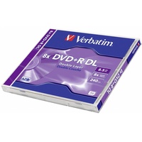 Verbatim DVD+R DL 8,5GB 8x 1er Jewelcase