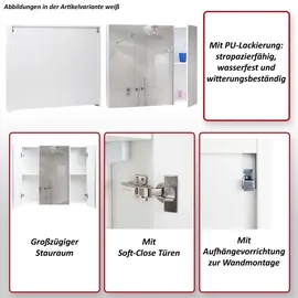 MCW B19b 80 cm weiß