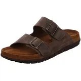 Rohde Herren, Männer, Klassische Sandalen, Sandalen,verbandschuhe,therapieschuhe,Klett-Hausschuhe,Mocca,45 EU