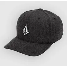 Volcom Full Stone Hthr Flexfit Cap Charcoal Heather L/XL