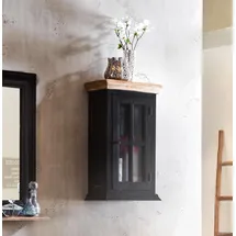 SIT Möbel Hängevitrine Corsica 44 x 20 x 70 cm Schwarz