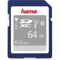 Hama SDXC 64GB Class 10 22MB/s UHS-I