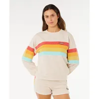 Rip Curl Surf Revival Crew Sweatshirt Beige XS
