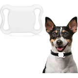 Wasserdichtes Bluetooth-gps-halsband Mit Haustier-tracker Für Hunde Und Katzen, Weiß, Größe 4,5 X 3,3 Cm