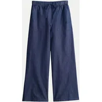 Opus Melane line Wide Leg Hose Jeansblau 38