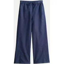Opus Melane line Wide Leg Hose Jeansblau 38