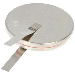 AccuCell Lithium Batterie CR2450 mit Lötfahnen in U-Form