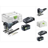 Festool CARVEX PSC 420-Basic Akku Pendelstichsäge 18 V 120 mm Brushless + 1x Akku 5,0 Ah + Ladegerät + Systainer