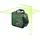 Bosch Kreuzlinienlaser PLL360-15G mit 1x Akku 3,6V 2 Ah in Tasche