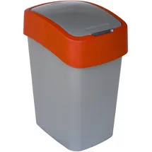 Curver Flip Bin 25 l silber/rot