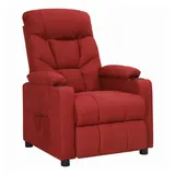 vidaXL Relaxsessel Weinrot Polyester 73 x 101 x 94 cm Rot